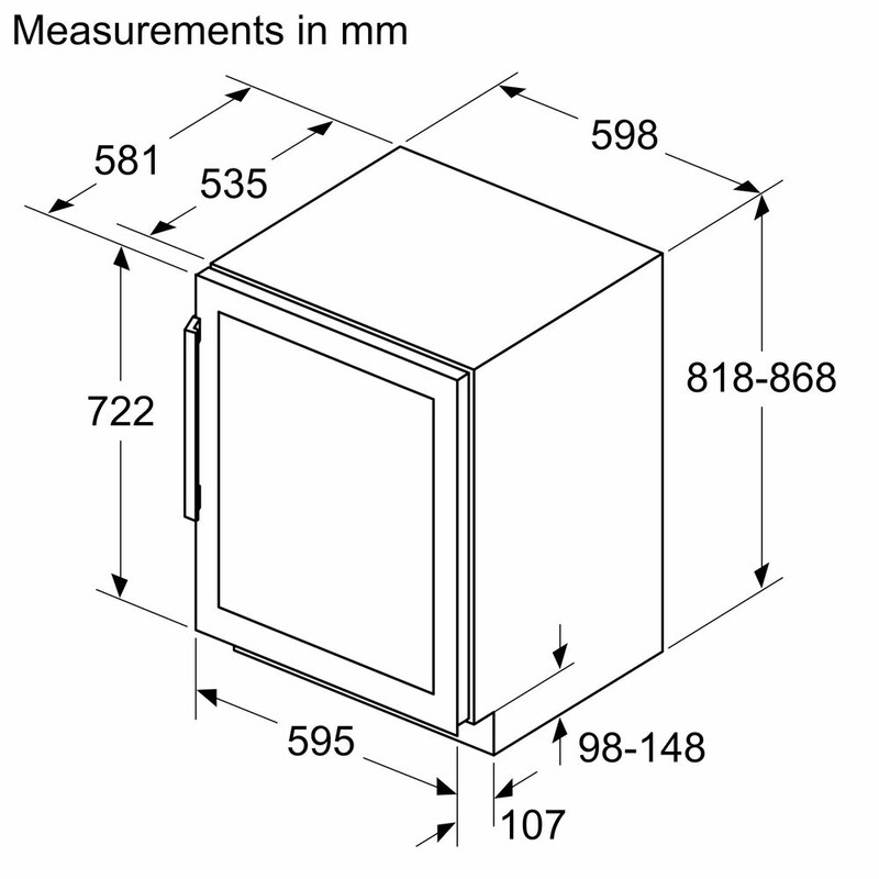 Винный шкаф Siemens KU21WAHG0
