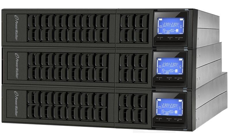 ДБЖ PowerWalker VFI 2000 CRM LCD 2000VA, 4хIEC, USB (10122001)
