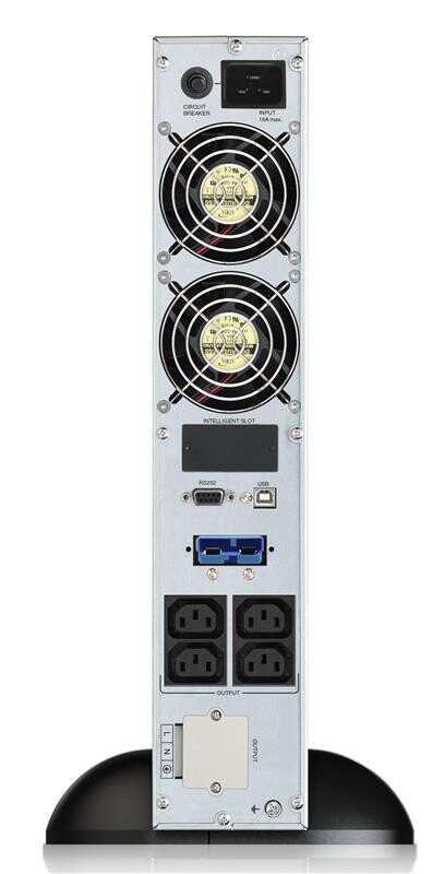 ДБЖ PowerWalker VFI 3000 CRM LCD 3000VA, 4хIEC, USB (10122002)
