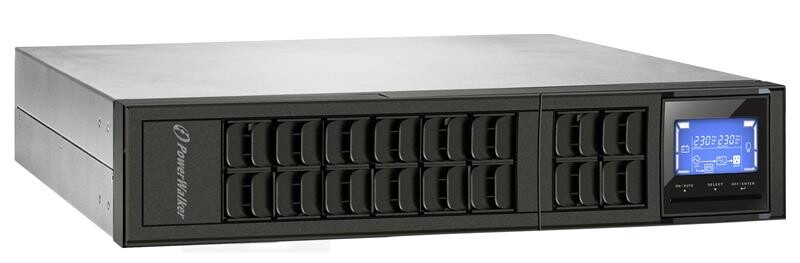 ДБЖ PowerWalker VFI 3000 CRM LCD 3000VA, 4хIEC, USB (10122002)