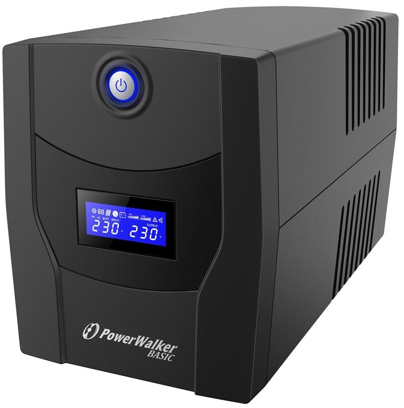 ДБЖ PowerWalker Basic VI 2200 STL 2200VA, 4xSchuko, USB (10121077)