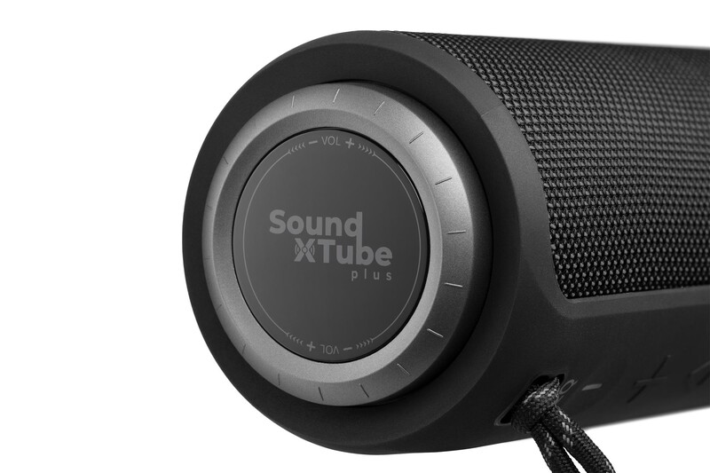 Акустична система 2E SoundXTube Plus TWS MP3 Wireless Waterproof Black (2E-BSSXTPWBK)