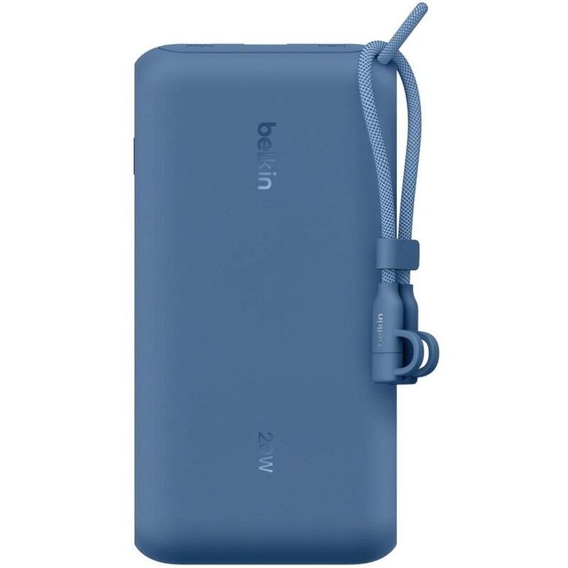 Універсальна мобільна батарея Belkin Power Bank 20000mAh 20W Blue (BPB028HQBL)