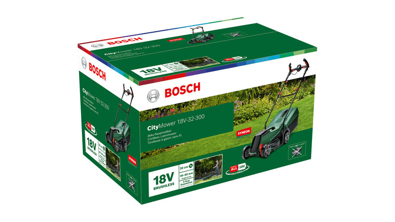 Газонокосарка Bosch CityMower 18V-32-300 (0.600.8B9.A08) без АКБ та ЗП