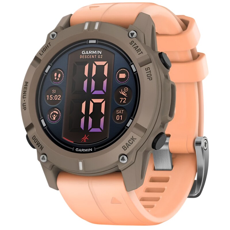 Смарт-часы Garmin Descent G2 Paloma with Shell Pink Band (010-02986-01)