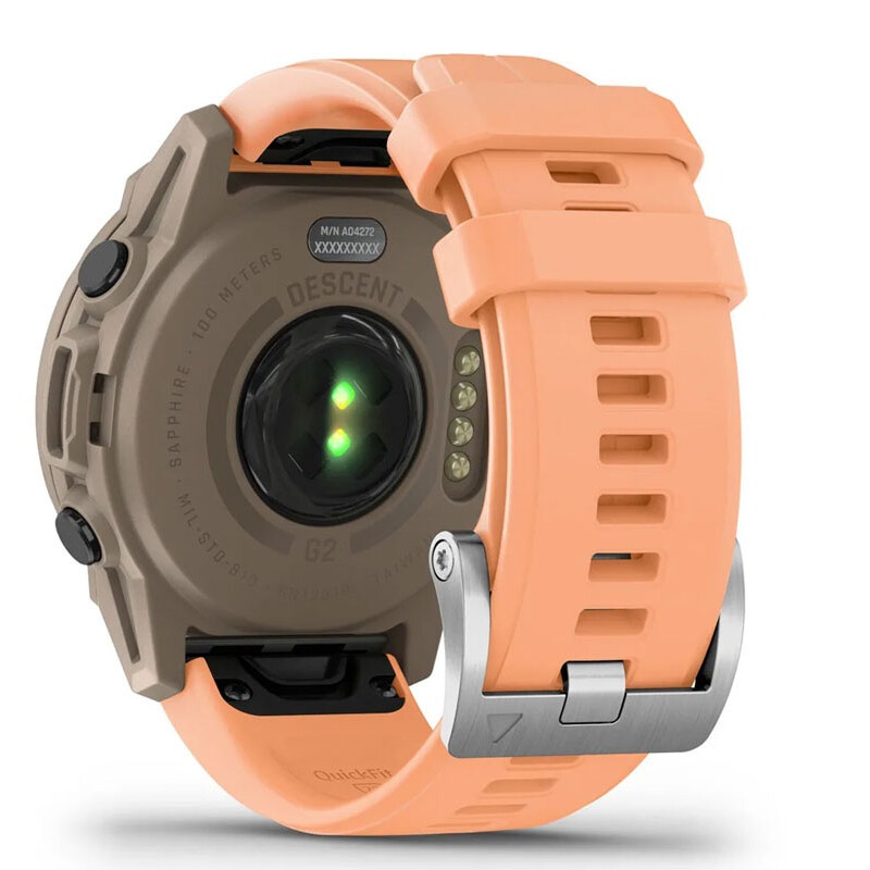 Смарт-часы Garmin Descent G2 Paloma with Shell Pink Band (010-02986-01)