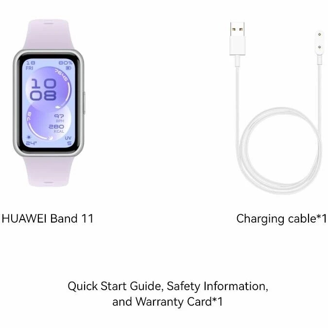 Фитнес-браслет Huawei Band 11 Purple (55020GVM)