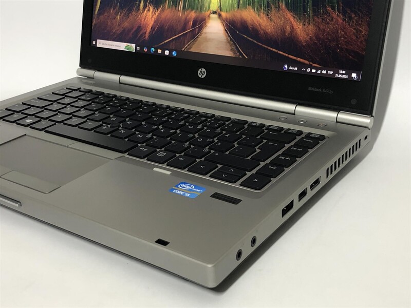 Ноутбук HP Elitebook 8470p / 14" (1366x768) / i5-3320M / 8GB / 320GB HDD / Win10Pro / сканер відбитка - Б/в