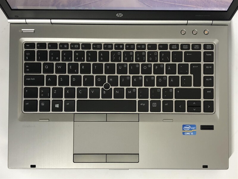Ноутбук HP Elitebook 8470p / 14" (1366x768) / i5-3320M / 8GB / 320GB HDD / Win10Pro / сканер відбитка - Б/в