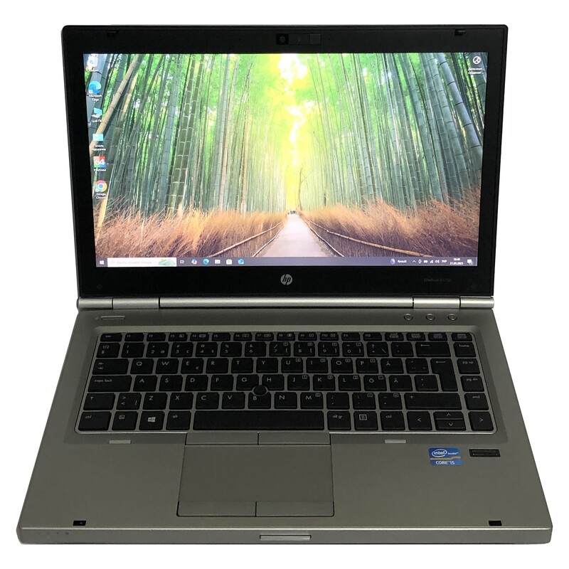 Ноутбук HP Elitebook 8470p / 14" (1366x768) / i5-3320M / 8GB / 320GB HDD / Win10Pro / сканер відбитка - Б/в