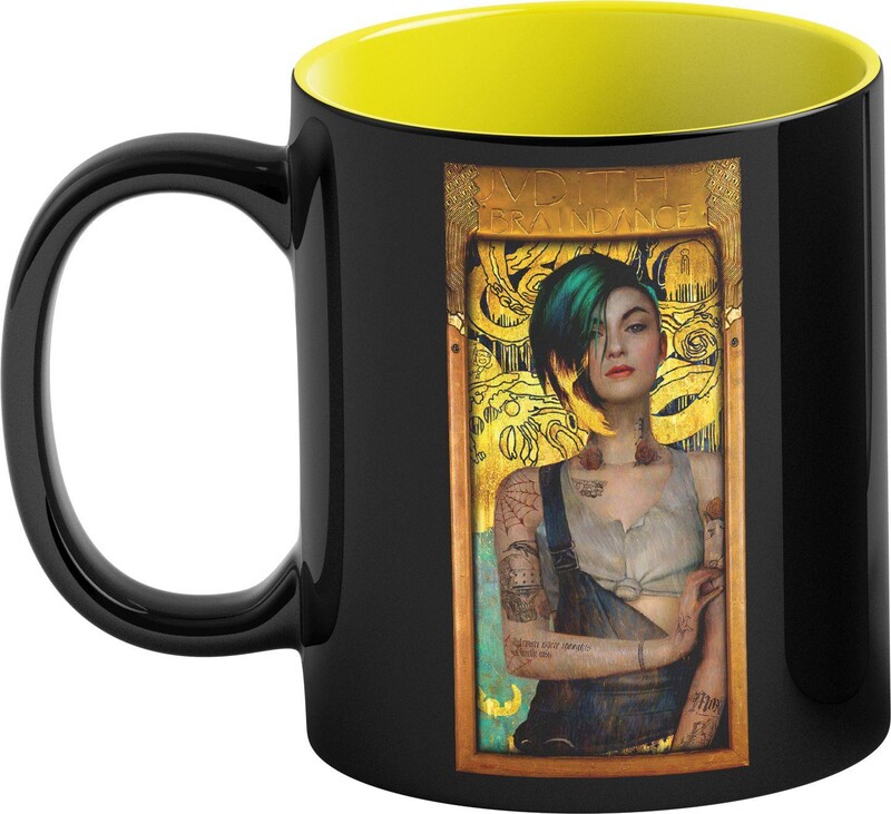 Чашка GoodLoot Game Art Chronicles Cyberpunk 2077 Judy & Gustav Klimt 450 мл (5908305247654)