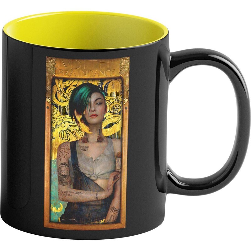 Чашка GoodLoot Game Art Chronicles Cyberpunk 2077 Judy & Gustav Klimt 450 мл (5908305247654)