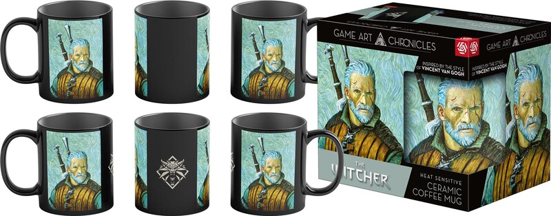 Чашка GoodLoot Game Art Chronicles: The Witcher Geralt Van Gogh 450 мл (5908305247661)