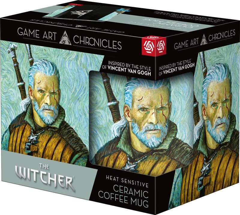 Чашка GoodLoot Game Art Chronicles: The Witcher Geralt Van Gogh 450 мл (5908305247661)