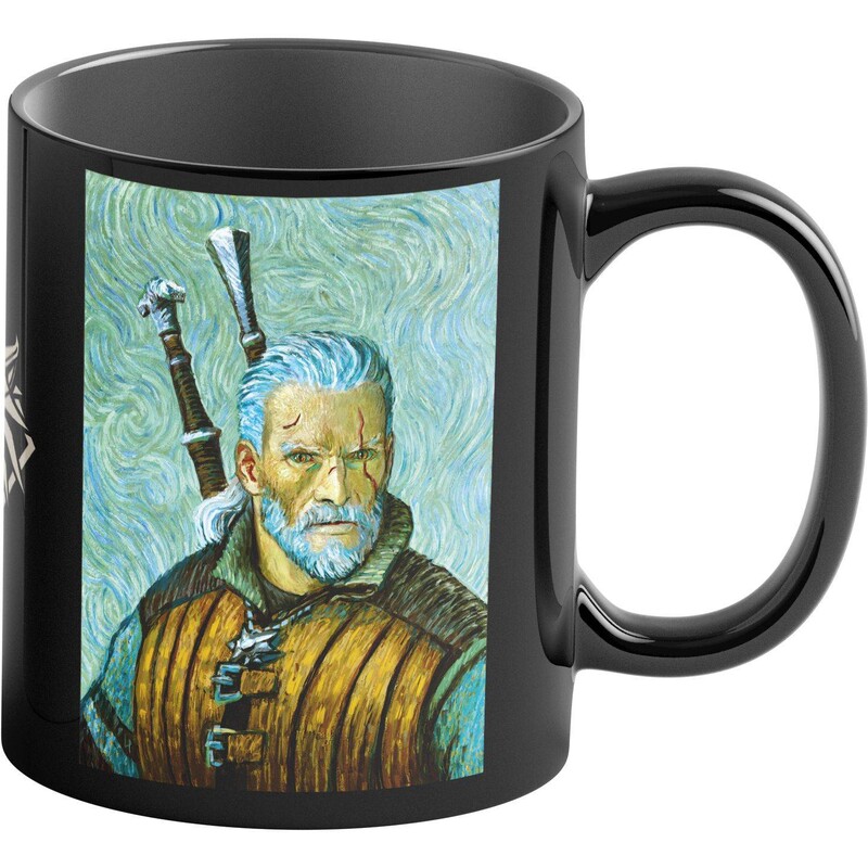 Чашка GoodLoot Game Art Chronicles: The Witcher Geralt Van Gogh 450 мл (5908305247661)