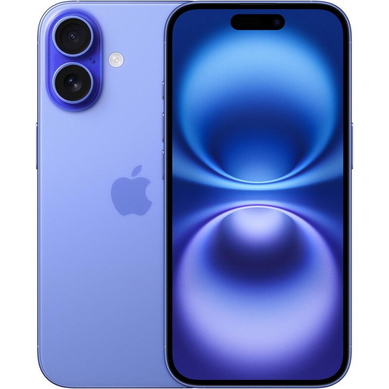 Смартфон Apple iPhone 16 128GB Ultramarine (MYEC3SX/A)