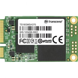Накопитель SSD   16GB Transcend MSA370 mSATA MLC (TS16GMSA370)