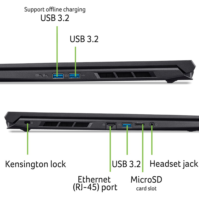 Ноутбук Acer Nitro V 16 ANV16-72-79NG (NH.QUSEU.00E) Black