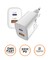 Фото - Сетевое зарядное устройство Sigma mobile X-power 33W GaN, PD, QC (1xUSB-C + 1xUSB-A) White (PS33-01) | click.ua