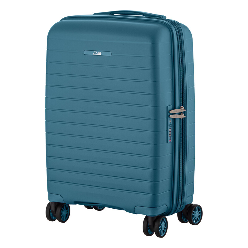 Чемодан 2E Aero 35/44 л Blue (2E-SPP-AERO-S-TB)