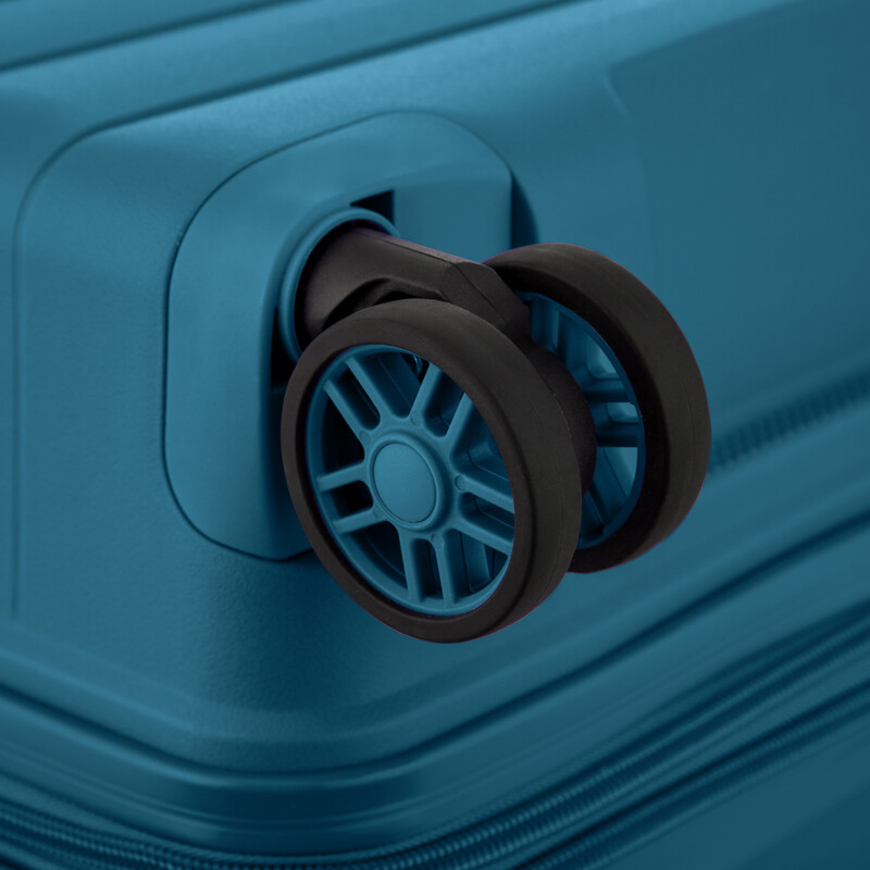 Чемодан 2E Aero 35/44 л Blue (2E-SPP-AERO-S-TB)