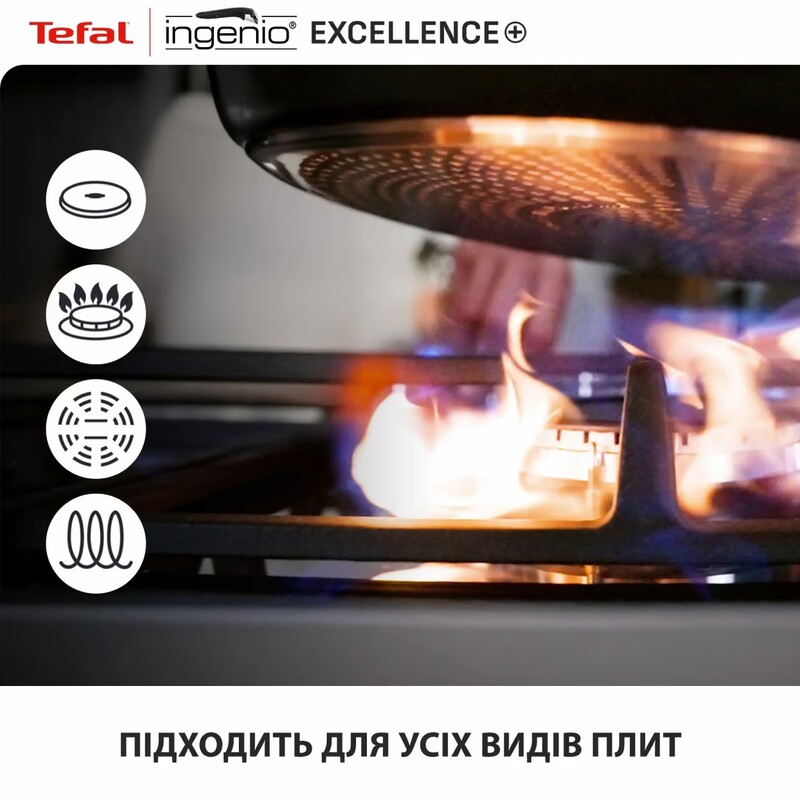 Набір посуду Tefal Ingenio Exсellence+ 3 предмета (P0009553)