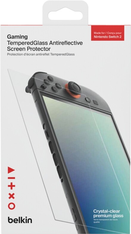 Захисне скло Belkin для Nintendo Switch 2 Anti-Reflective (ENA004HQ)