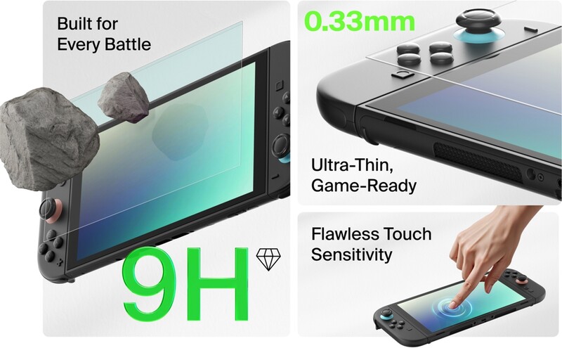 Захисне скло Belkin для Nintendo Switch 2 Anti-Reflective (ENA004HQ)