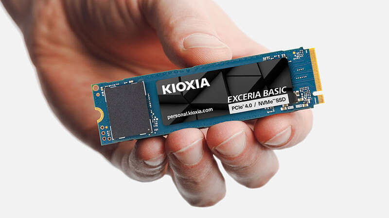 Накопитель SSD 2TB Kioxia Exceria Basic M.2 2280 PCIe 4.0 x4 QLC (LSF10Z002TG8)