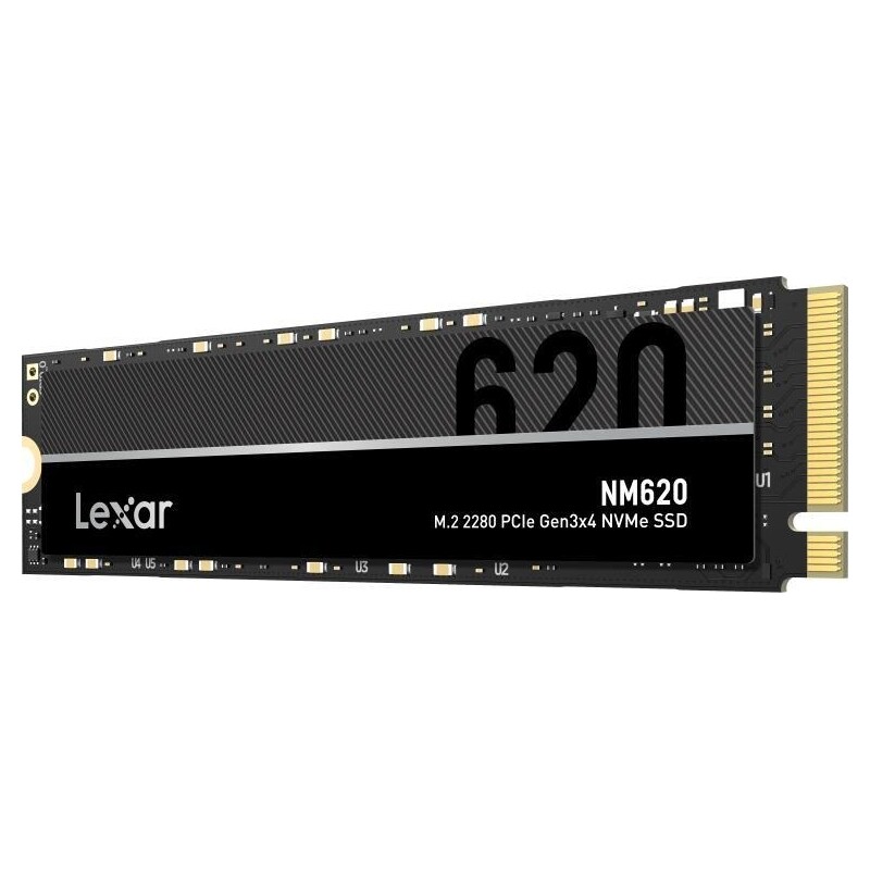 Накопичувач SSD 256GB Lexar NM620 M.2 2280 PCIe 3.0 x4 3D TLC (LNM620X256G-RNNNG)