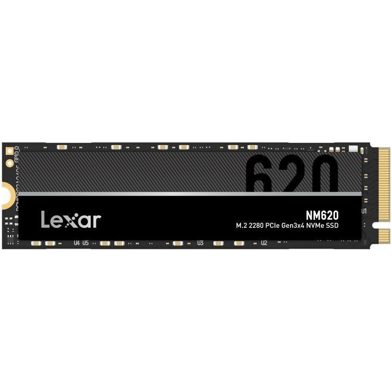 Накопичувач SSD 256GB Lexar NM620 M.2 2280 PCIe 3.0 x4 3D TLC (LNM620X256G-RNNNG)