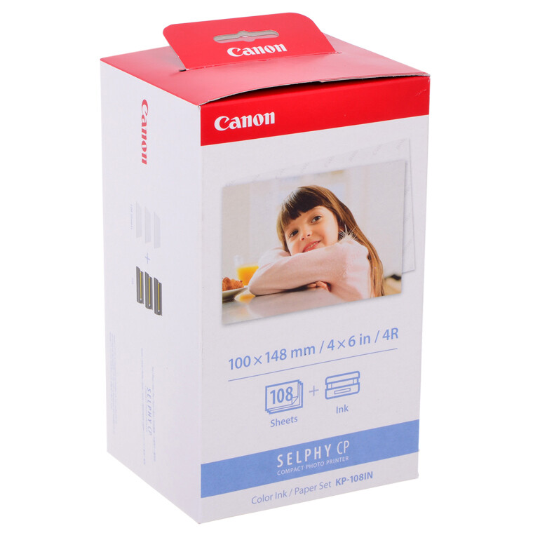 Комплект витратних матеріалів CANON KP-108IN/IP, SELPHY CP Series (3115B001)