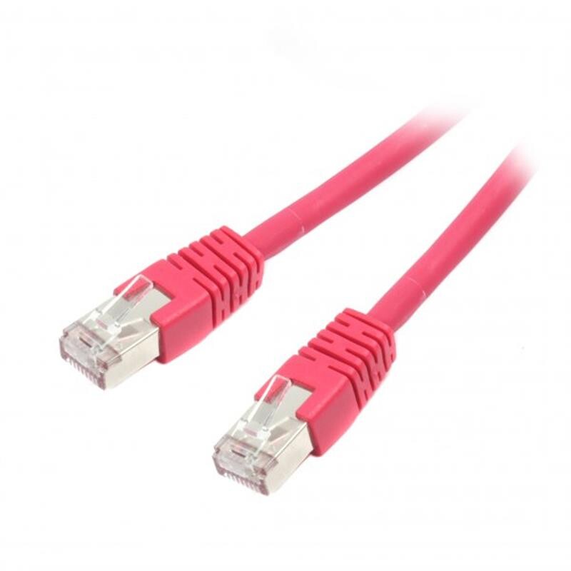 Патч-корд S/FTP Cablexpert (PP6A-LSZHCU-R-0.25M) cat.6a, литий, 50u штекер із засувкою, 0.25м, червоний