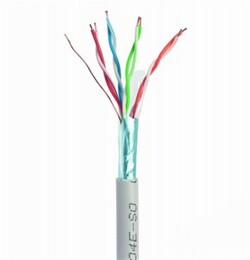 Кабель вита пара Cablexpert FTP (FPC-5004E-SOL/100) CAT5e, алюміній під міддю (CCA з AWG24),одножильний, екранований фольгою, 100м