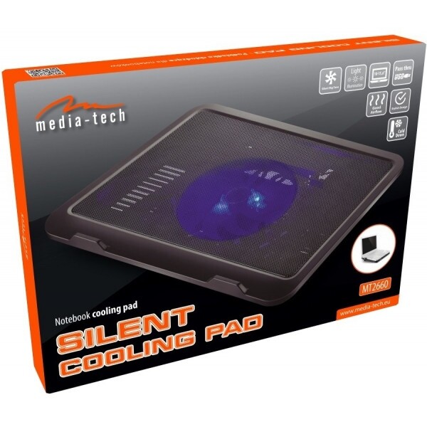 Підставка для ноутбука Media-Tech Silent Cooling Pad (MT2660)