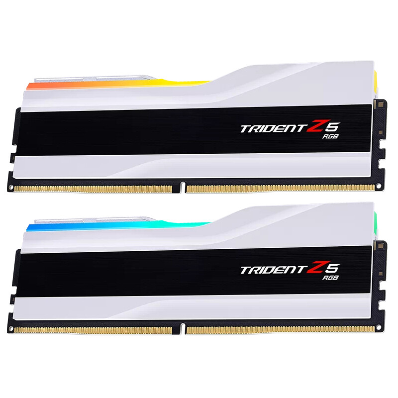 Модуль пам`ятi DDR5 2x16GB/6000 G.Skill Trident Z5 RGB White (F5-6000J3636F16GX2-TZ5RW)