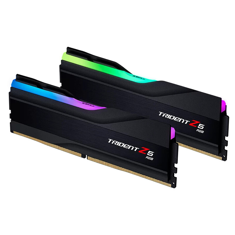 Модуль памяти DDR5 2x16GB/6400 G.Skill Trident Z5 RGB Black (F5-6400J3039G16GX2-TZ5RK)