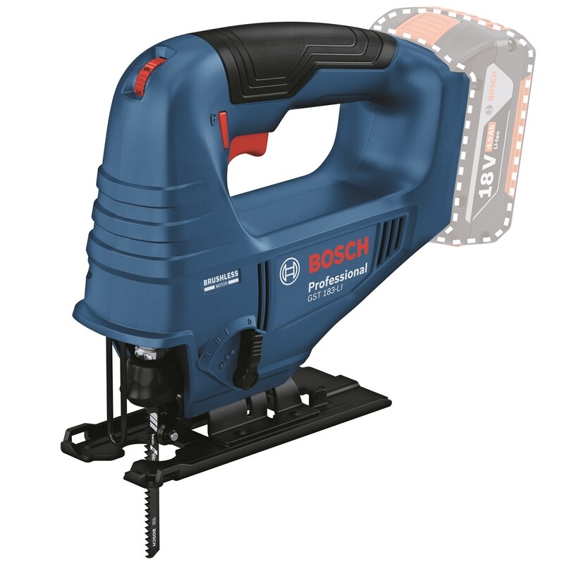 Лобзик Bosch Professional GST 183-LI 18В (0.601.5B7.020) без АКБ и ЗУ