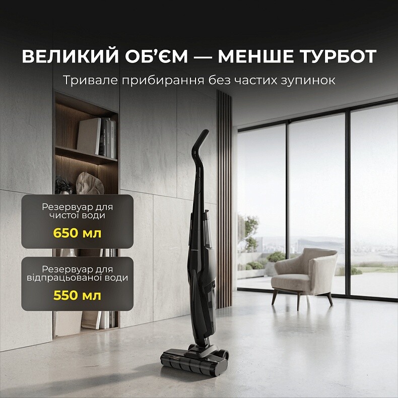 Аккумуляторный моющий пылесос Deerma VX100 Ultra S (DEM-VX100ULTRAS)