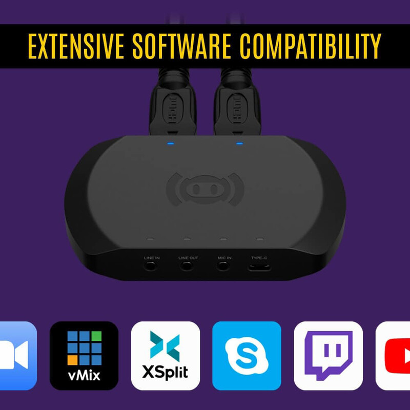 Пристрій відеозахоплення Streamplify Capture 4K Black (SPVC-CA12401.11)