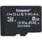 Фото - Карта памяти MicroSDHC 8GB UHS-I/U3 Class 10 Kingston Industrial (SDCIT2/8GBSP) | click.ua