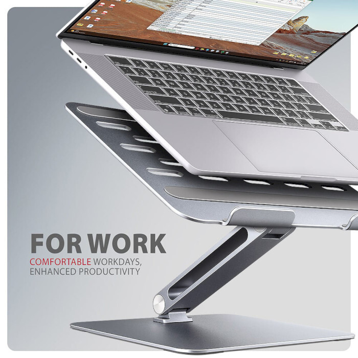 Підставка для ноутбука Axagon STND-LQ Silver (STND-LQ)