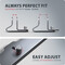 Фото - Підставка для ноутбука Axagon Vertical Stand for Laptops & Tablets Gray (STND-VG) | click.ua