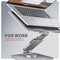 Фото - Подставка для ноутбука Axagon Rotating Aluminum Stand for Laptop & Tablet Silver (STND-LR) | click.ua