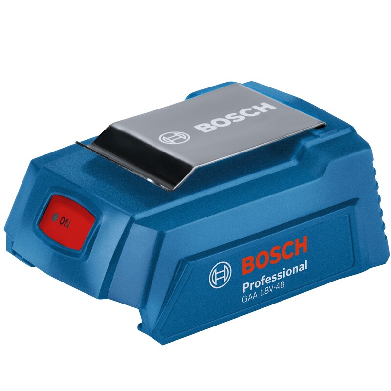 Адаптер USB для батареї Bosch Professional GAA 18V-48 2.4А (0.618.800.0L6)