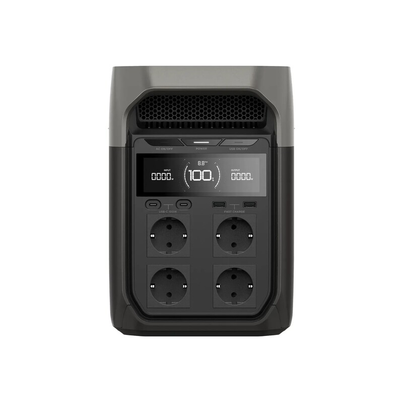 Зарядная станция EcoFlow Delta 3, 1024Wh, 1800W, Solargenerator (EFDELTA3-EU)