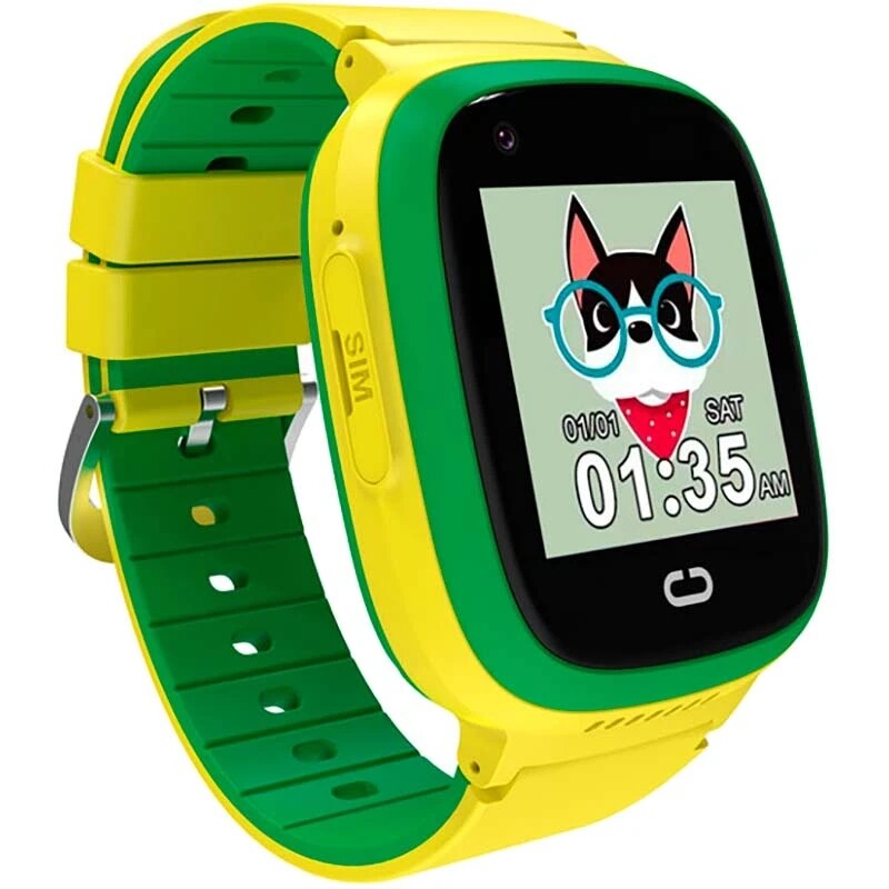 Дитячий смарт-годинник Canyon Sunny KW-48 4G LTE Green (CNE-KW48YG)