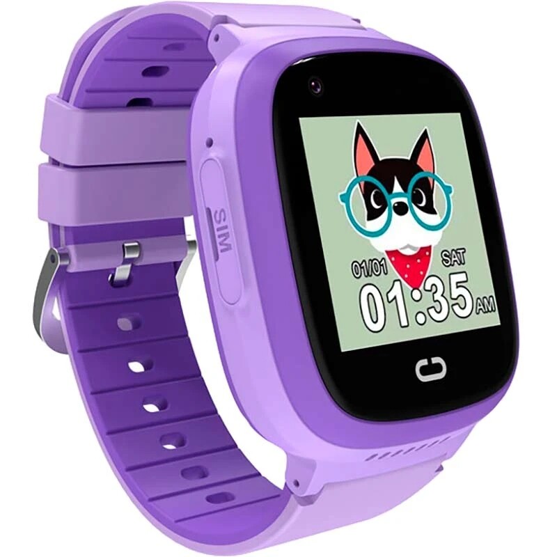 Детские смарт-часы Canyon Sunny KW-48 4G LTE Violet (CNE-KW48VL)