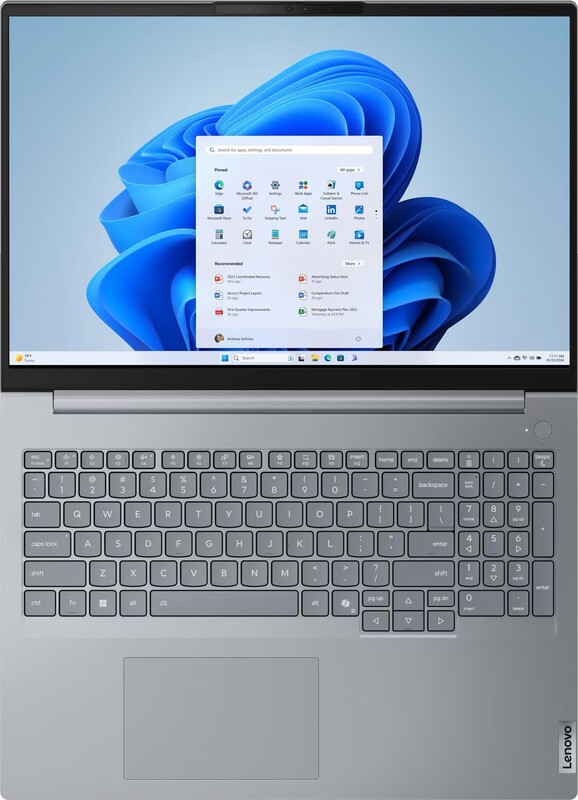 Ноутбук Lenovo ThinkBook 16 G9 IRL (21US005SRA) Arctic Grey