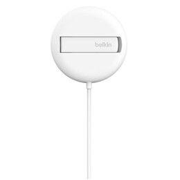 Бездротовий зарядний пристрій Belkin UltraCharge Magnetic Kickstand 15W White (WIA011HQWH)